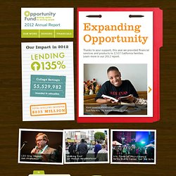 Opportunity Fund 2012 Annual Report