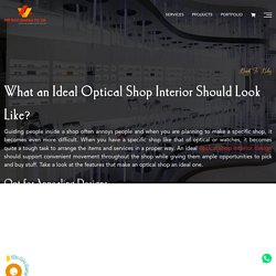 Optical Shop Interior - Modern Retail Designer