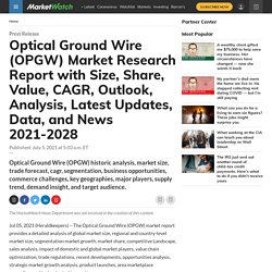Optical Ground Wire (OPGW) Statistics, Development and Growth 2021-2028
