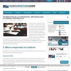 Optimisation de la conversion : méthodologie et bonnes pratiques 4/4