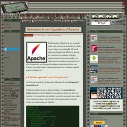 Optimiser la configuration d’Apache