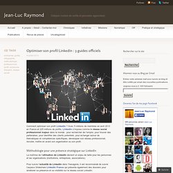 Optimiser son profil LinkedIn (Guides officiels)