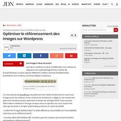Optimiser le référencement des images sur Wordpress