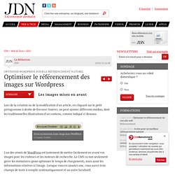 Optimiser WordPress pour le référencement naturel : Optimiser le référencement des images sur Wordpress - web & tech