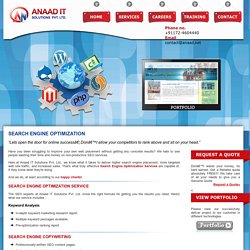 Search Engine Optimization