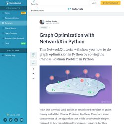 Intro to Graph Optimization with NetworkX in Python