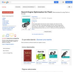 Search Engine Optimization for Flash: Best Practices for Using Flash on the Web - Todd Perkins