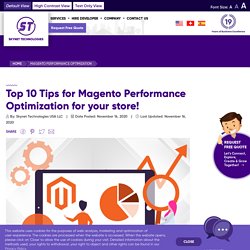 Magento 2 Performance Optimization - Skynet Technologies USA LLC