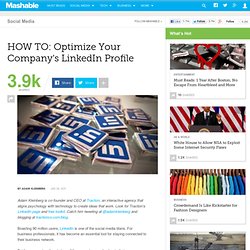 HOW TO: Optimize Your Company's LinkedIn Profile