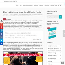 How to Optimize Your Social Media Profile