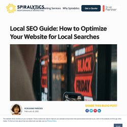 Local SEO Guide: How to Optimize Your Website for Local Searches