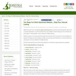 SEO Articles by Beanstalk