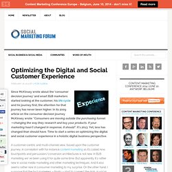 Optimizing the Digital and Social Customer Experience