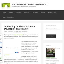 Optimizing Offshore Software Development with Agile
