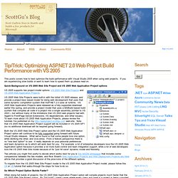 ScottGu&#039;s Blog : Tip/Trick: Optimizing ASP.NET ...