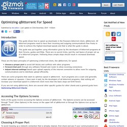 Optimizing qBittorrent For Speed