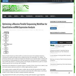 Optimizing a Massive Parallel Sequencing Workflow for Quantitative miRNA Expression Analysis