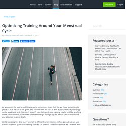 Optimizing Training Around Your Menstrual Cycle