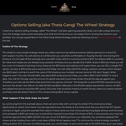 Options Selling (aka Theta Gang) The Wheel Strategy – Stonks Blog