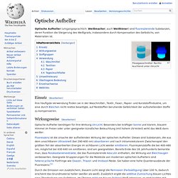 Optische Aufheller