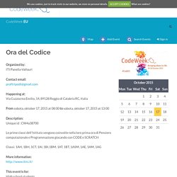 Ora del Codice (Italy)