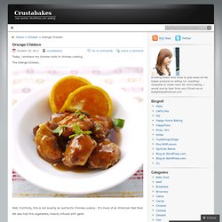 Orange Chicken « Crustabakes