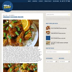 Orange Chicken Recipe