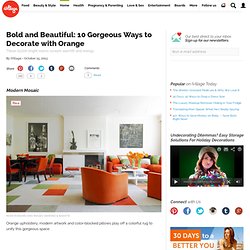 Orange Home Decor Ideas - iVillage - Waterfox