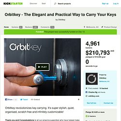 Orbitkey - The Elegant and Practical Way to Carry Your Keys by Orbitkey