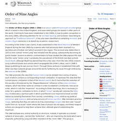 Order of Nine Angles - Wikipedia