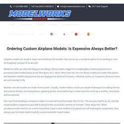 Ordering Custom Airplane Models: Is Expensive Always Better?