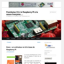 Kano : un ordinateur en kit à base de Raspberry Pi