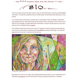 Oregon artist Gwenn Seemel’s bio and résumé.