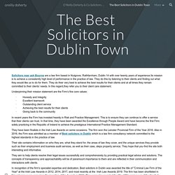oreilly doherty - The Best Solicitors in Dublin Town