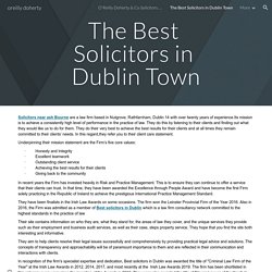 oreilly doherty - The Best Solicitors in Dublin Town
