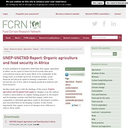 UNEP-UNCTAD Report: Organic agriculture and food security in Africa