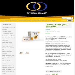 Best Quality Organic Honey - Optimally Organic