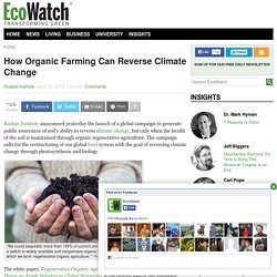 How Organic Farming Can Reverse Climate Change