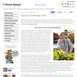 Organic Gardening Guru - How to Grow Organically