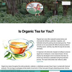 organic green tea from Hawaii