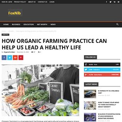 How organic farming practice can help us lead a healthy life - Fox news international brand