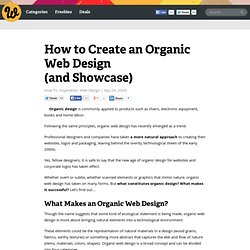 How to Create an Organic Web Design (and Showcase)