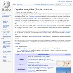 Organisation spéciale (Empire ottoman)