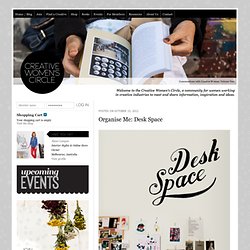 Organise Me: Desk Space , Organise Me