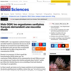 Maïs OGM: les organismes sanitaires français demandent une nouvelle étude