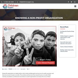 Get in Touch With Nonprofit Children's Charity