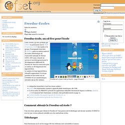 Freeduc-Ecoles : OFSET - Organization for Free Software in Education and Teaching