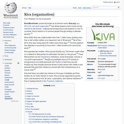 Kiva (organization)