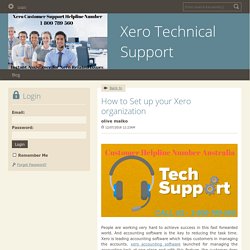 How to Set up your Xero organization - Xero Technical Support : powered by Doodlekit