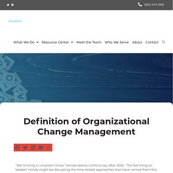 What is Organizational Change? (with examples)